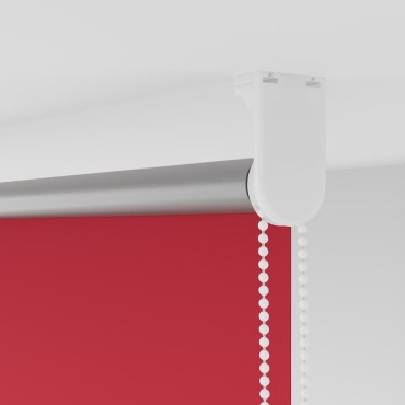 vidaXL Ρολέρ Μπλακάουτ Κόκκινη 165x230 εκ. Πλάτος υφάσματος 161,6εκ.