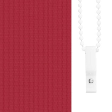 vidaXL Ρολέρ Μπλακάουτ Κόκκινη 165x230 εκ. Πλάτος υφάσματος 161,6εκ.