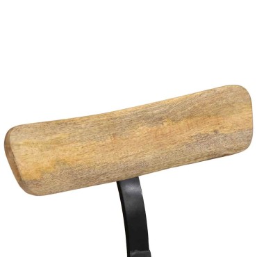 vidaXL Σκαμπό Μπαρ 2 τεμ. 49x43x88cm από Μασίφ Ξύλο Μάνγκο
