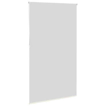 vidaXL Ρολέρ Μπλακάουτ Υπόλευκη 125x210 εκ. Πλάτος υφάσματος 121,6 εκ.