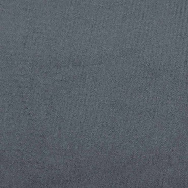 vidaXL Κρεβάτι Boxspring με Στρώμα Σκούρο Γκρι 80x220 εκ. Βελούδινο