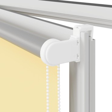 vidaXL Ρολέρ Μπλακάουτ Κίτρινο 160x210 εκ. Πλάτος υφάσματος 156,6εκ.