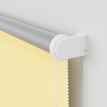 vidaXL Ρολέρ Μπλακάουτ Κίτρινο 160x210 εκ. Πλάτος υφάσματος 156,6εκ.
