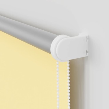 vidaXL Ρολέρ Μπλακάουτ Κίτρινο 145x150 εκ. Πλάτος υφάσματος 141,6εκ.