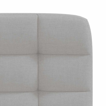 vidaXL Καρέκλες τραπεζαρίας 4 τεμ. Cloud Grey Fabric 45x54x86 cm