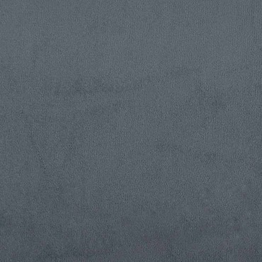 vidaXL Box Spring Κρεβάτι με στρώμα Σκούρο γκρι 80x210cm Βελούδινο 1 τεμ. - Μονό