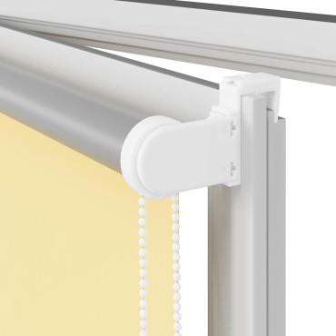 vidaXL Ρολέρ Μπλακάουτ Κίτρινο 155x230 εκ. Πλάτος υφάσματος 151,6εκ.