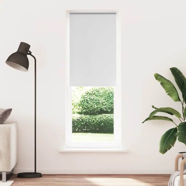 vidaXL Ρολέρ Μπλακάουτ Λευκό 65x210 εκ. Πλάτος υφάσματος 60,7 εκ.