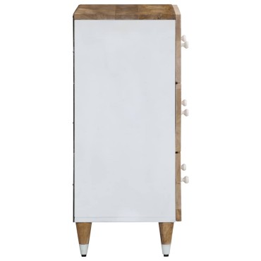 vidaXL Sideboards 2 τεμ. 60x33,5x75cm μασίφ ξύλο Mango