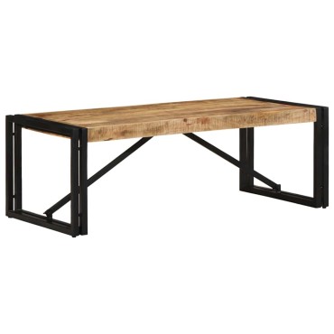 vidaXL Τραπεζάκι Σαλονιού 100x50x35cm από Μασίφ Ξύλο Μάνγκο 1 τεμ.