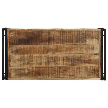 vidaXL Τραπεζάκι Σαλονιού 100x50x35cm από Μασίφ Ξύλο Μάνγκο 1 τεμ.