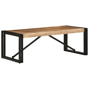 vidaXL Τραπεζάκι Σαλονιού 100x50x35cm από Μασίφ Ξύλο Μάνγκο 1 τεμ.