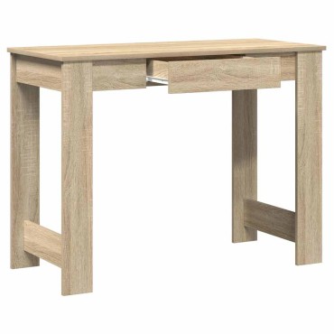 vidaXL Γραφείο Sonoma Δρυς 100x45x75cm από Επεξεργασμένο Ξύλο 1 τεμ.