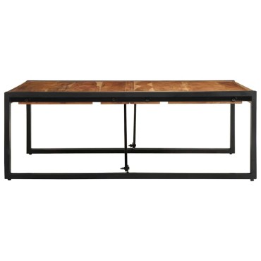 vidaXL Τραπεζάκι σαλονιού 100x100x35cm μασίφ ξύλο ακακίας 1 τεμ.
