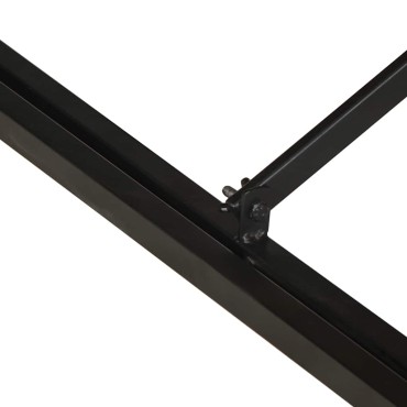 vidaXL Τραπεζάκι σαλονιού 100x100x35cm μασίφ ξύλο ακακίας 1 τεμ.