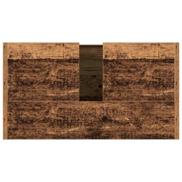vidaXL Ντουλάπι Νιπτήρα Μπάνιου Παλιό Ξύλο 60x33x60 εκ 1 τεμ.