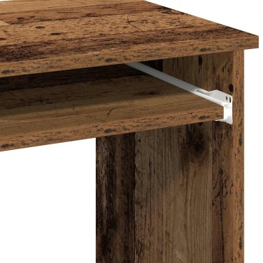 vidaXL Γραφείο με Ράφια Όψη Παλαιού Ξύλου 184x40x78cm Επεξ. Ξύλο 1 τεμ.