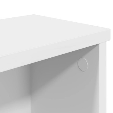 vidaXL Ράφι κουζίνας στοιβαζόμενο Λευκό 60x15x16 εκ.