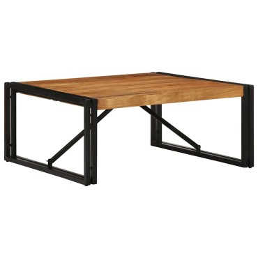 vidaXL Τραπεζάκι σαλονιού 80x80x35cm μασίφ ξύλο ακακίας 1 τεμ.