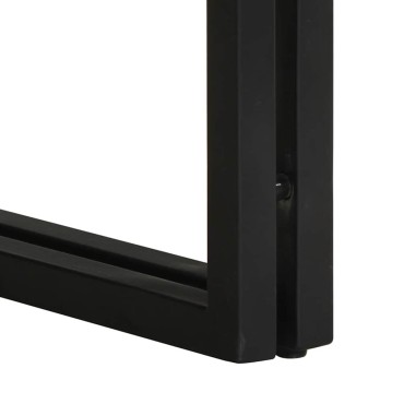 vidaXL Τραπεζάκι σαλονιού 80x80x35cm Στερεό ακατέργαστο ξύλο Mango 1 τεμ.