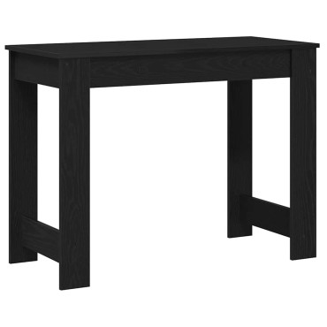vidaXL Γραφείο Μαύρο 100x45x75cm από Επεξεργασμένο Ξύλο 1 τεμ.