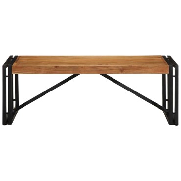 vidaXL Τραπεζάκι σαλονιού 100x50x35cm μασίφ ξύλο ακακίας 1 τεμ.