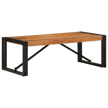 vidaXL Τραπεζάκι σαλονιού 100x50x35cm μασίφ ξύλο ακακίας 1 τεμ.