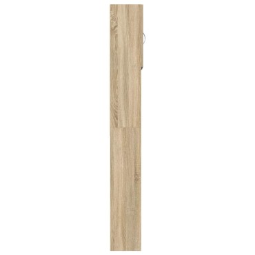 vidaXL Ντουλάπι Πλυντηρίου Χρώμα Sonoma Δρυς 64x24x190 εκ Επεξ. Ξύλο