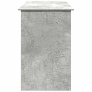 vidaXL Γραφείο Γκρι Σκυροδέματος 102x50x75cm Επεξεργασμένο Ξύλο 1 τεμ.