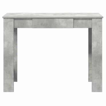vidaXL Γραφείο Γκρι του Σκυροδέματος 100x45x75cm από Μοριοσανίδα 1 τεμ.