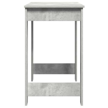 vidaXL Γραφείο Γκρι του Σκυροδέματος 100x45x75cm από Μοριοσανίδα 1 τεμ.