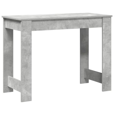vidaXL Γραφείο Γκρι του Σκυροδέματος 100x45x75cm από Μοριοσανίδα 1 τεμ.