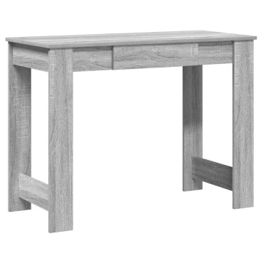 vidaXL Γραφείο Γκρι Sonoma 100x45x75cm από Επεξεργασμένο Ξύλο 1 τεμ.