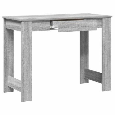 vidaXL Γραφείο Γκρι Sonoma 100x45x75cm από Επεξεργασμένο Ξύλο 1 τεμ.