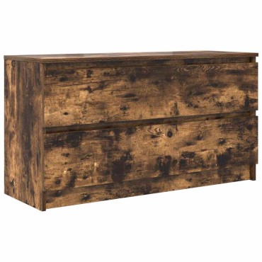 vidaXL Έπιπλο Τηλεόρασης Καπνιστή Δρυς 100x35x54cm Επεξεργ. Ξύλο