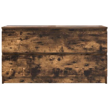 vidaXL Έπιπλο Τηλεόρασης Καπνιστή Δρυς 100x35x54cm Επεξεργ. Ξύλο