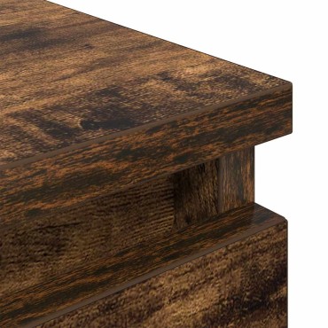 vidaXL Έπιπλο Τηλεόρασης Καπνιστή Δρυς 100x35x54cm Επεξεργ. Ξύλο