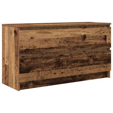 vidaXL Έπιπλο Τηλεόρασης Όψη Παλαιού Ξύλου 100x35x54cm Επεξ. Ξύλο