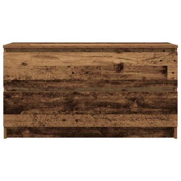vidaXL Έπιπλο Τηλεόρασης Όψη Παλαιού Ξύλου 100x35x54cm Επεξ. Ξύλο