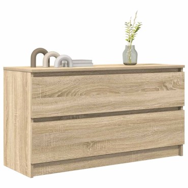 vidaXL Έπιπλο Τηλεόρασης Sonoma Δρυς 100x35x54cm Επεξ. Ξύλο