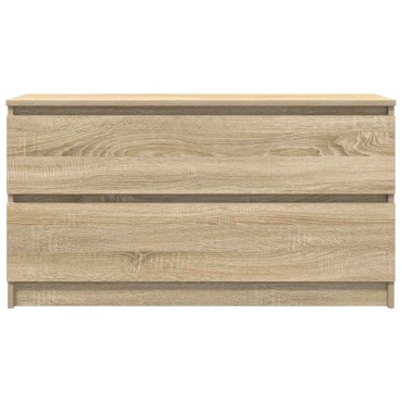 vidaXL Έπιπλο Τηλεόρασης Sonoma Δρυς 100x35x54cm Επεξ. Ξύλο