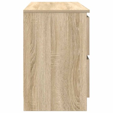 vidaXL Έπιπλο Τηλεόρασης Sonoma Δρυς 100x35x54cm Επεξ. Ξύλο