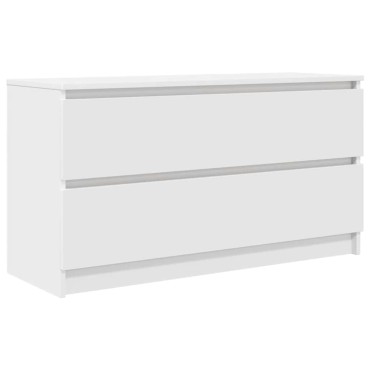 vidaXL Έπιπλο Τηλεόρασης Λευκό 100x35x54 εκ. Επεξεργασμένο Ξύλο