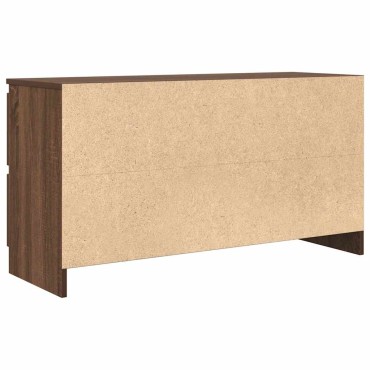 vidaXL Έπιπλο Τηλεόρασης Καφέ Δρυς 100x35x54cm Επεξ. Ξύλο
