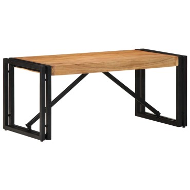 vidaXL Τραπεζάκι σαλονιού 80x40x35cm μασίφ ξύλο ακακίας 1 τεμ.