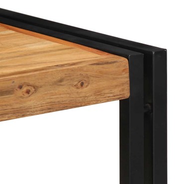 vidaXL Τραπεζάκι σαλονιού 40x40x35cm μασίφ ξύλο ακακίας 1 τεμ.