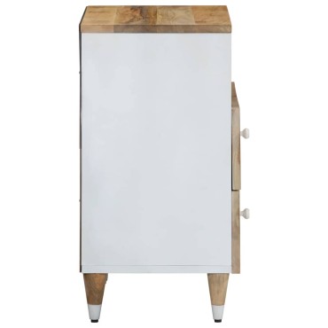 vidaXL Κομοδίνο 50x33x60cm από Μασίφ Ξύλο Μάνγκο 1 τεμ.