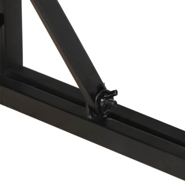 vidaXL Τραπεζάκι σαλονιού 40x40x35cm Στερεό ακατέργαστο ξύλο Mango 1 τεμ.