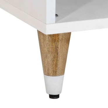 vidaXL Τραπεζάκι Σαλονιού 80x50x40cm από Μασίφ Ξύλο Μάνγκο 1 τεμ.