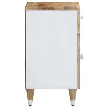 vidaXL Κομοδίνο 50x33x60cm από Μασίφ Ξύλο Μάνγκο 1 τεμ.